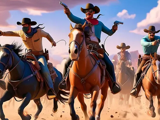 Wild West Mafia Redemption Gun artwork